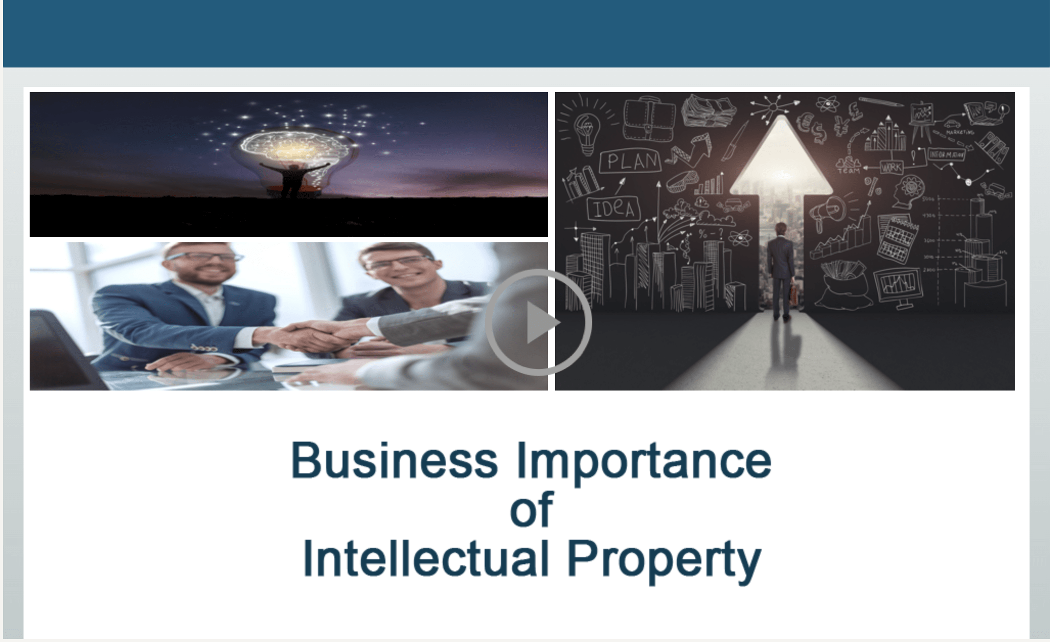 Business Importance of Intellectual Property Course Preview